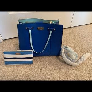 Kate Spade handbag and wallet bundle